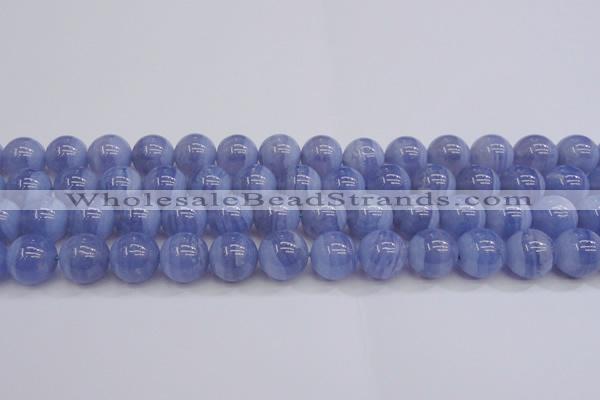 CAG5975 15.5 inches 14mm round blue lace agate beads wholesale