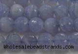 CAG5997 15.5 inches 8mm faceted round blue lace agate beads