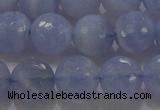 CAG5998 15.5 inches 10mm faceted round blue lace agate beads