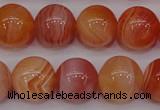 CAG6343 15 inches 10mm round red botswana agate beads wholesale