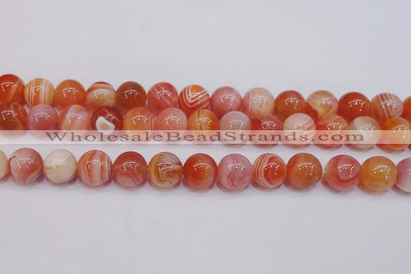 CAG6344 15 inches 12mm round red botswana agate beads wholesale