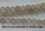 CAG6531 15.5 inches 4mm round Brazilian grey agate beads