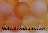 CAG6694 15 inches 16mm round multicolor pilates agate beads