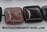 CAG6779 15.5 inches 14*14mm square Indian agate beads wholesale