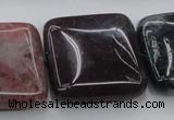 CAG6782 15.5 inches 20*20mm square Indian agate beads wholesale