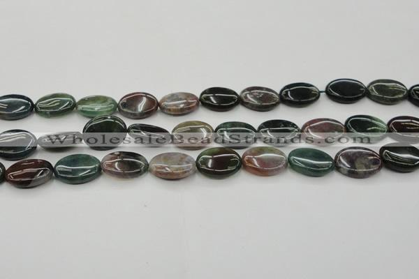 CAG6796 15.5 inches 12*16mm oval Indian agate beads wholesale