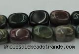 CAG6834 15.5 inches 10*15mm nuggets Indian agate beads wholesale