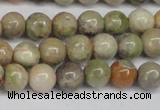 CAG7001 15.5 inches 6mm round ocean agate gemstone beads