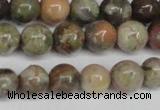 CAG7002 15.5 inches 8mm round ocean agate gemstone beads