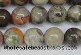 CAG7004 15.5 inches 12mm round ocean agate gemstone beads