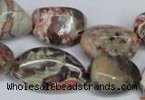 CAG7021 15.5 inches 13*18mm - 15*20mm nuggets ocean agate beads