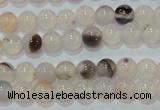 CAG7140 15.5 inches 4mm round Montana agate gemstone beads