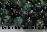 CAG7323 15.5 inches 10mm round dragon veins agate beads wholesale