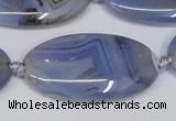 CAG7420 15.5 inches 20*38mm oval botswana agate beads