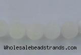 CAG7470 15.5 inches 4mm round frosted agate beads wholesale