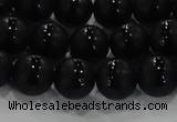 CAG8675 15.5 inches 6mm round matte tibetan agate gemstone beads