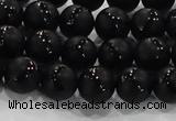 CAG8680 15.5 inches 6mm round matte tibetan agate gemstone beads