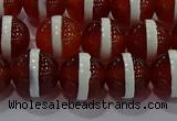 CAG9142 15.5 inches 10mm round tibetan agate beads wholesale