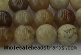 CAG9403 15.5 inches 10mm round ocean fossil agate beads wholesale