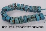 CAG9699 15.5 inches 15*28mm - 17*30mm cuboid ocean agate beads