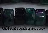 CAG9783 15.5 inches 8*16mm faceted rondelle agate gemstone beads