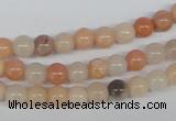 CAJ102 15.5 inches 6mm round red aventurine jade beads wholesale