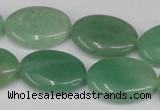 CAJ304 15.5 inches 18*25mm oval green aventurine jade beads