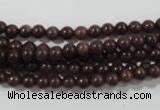 CAJ450 15.5 inches 4mm round purple aventurine beads wholesale