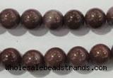 CAJ454 15.5 inches 10mm round purple aventurine beads wholesale