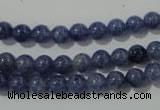 CAJ501 15.5 inches 6mm round blue aventurine beads wholesale