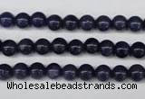 CAJ551 15.5 inches 6mm round blue aventurine beads wholesale