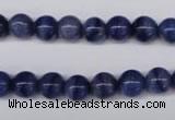 CAJ552 15.5 inches 8mm round blue aventurine beads wholesale