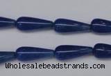 CAJ573 15.5 inches 7*18mm teardrop blue aventurine beads wholesale