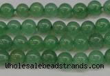 CAJ601 15.5 inches 6mm round A grade green aventurine beads