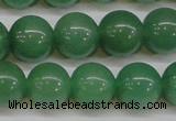 CAJ605 15.5 inches 14mm round A grade green aventurine beads