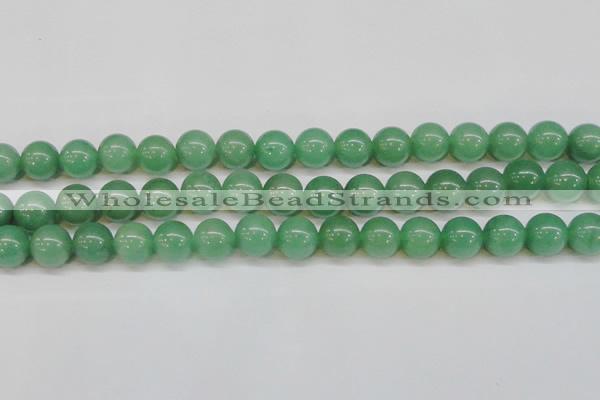 CAJ615 15.5 inches 14mm round AA grade green aventurine beads