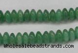 CAJ629 15.5 inches 4*8mm rondelle green aventurine beads