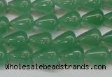 CAJ631 15.5 inches 8*10mm teardrop green aventurine beads