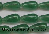 CAJ634 15.5 inches 10*20mm teardrop green aventurine beads