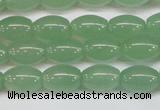 CAJ645 15.5 inches 8*12mm rice green aventurine beads