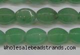 CAJ653 15.5 inches 10*14mm hexahedron green aventurine beads