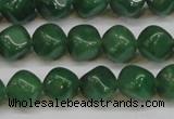 CAJ670 15.5 inches 9*9mm cube green aventurine beads