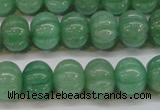 CAJ672 15.5 inches 10*13mm pumpkin green aventurine beads