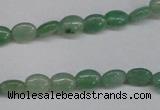 CAJ676 15.5 inches 5*8mm oval green aventurine beads