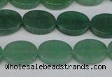 CAJ679 15.5 inches 12*16mm oval green aventurine beads