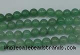 CAJ71 15.5 inches 6mm round green aventurine beads wholesale