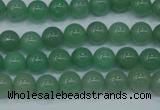 CAJ72 15.5 inches 8mm round green aventurine beads wholesale