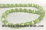 CALC42 15 inches 8*12mm drum calcite gemstone beads