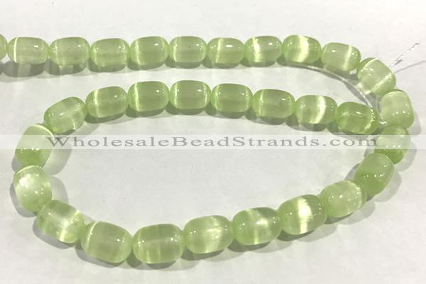 CALC42 15 inches 8*12mm drum calcite gemstone beads