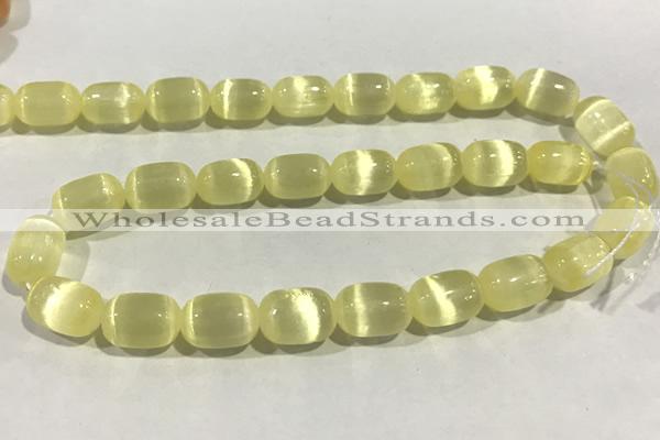 CALC43 15 inches 8*12mm drum calcite gemstone beads